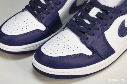 1 Purple “Covered Jordan Tones” Low 1030